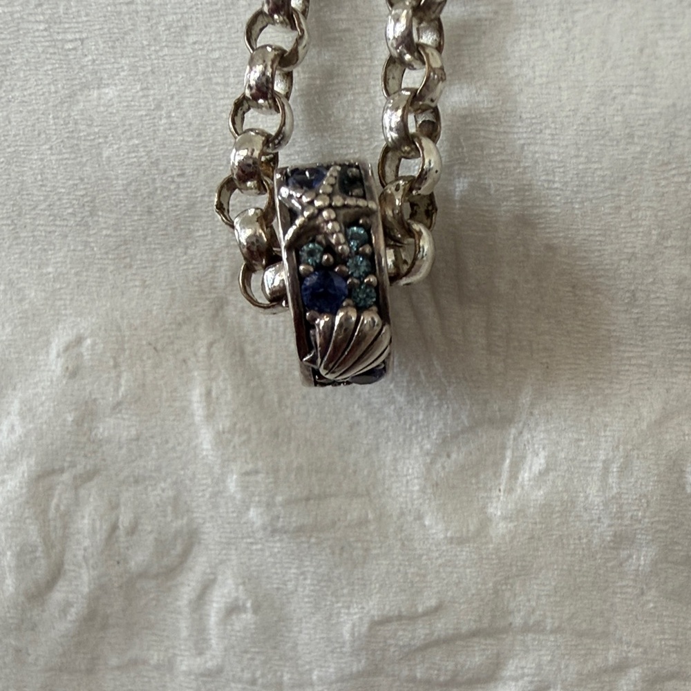 Pandora Tropical Starfish & Seashell Clip Spacer